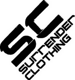SC SURRENDER CLOTHING logo