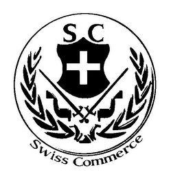 SC SWISS COMMERCE logo