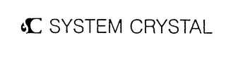 SC SYSTEM CRYSTAL logo