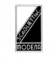 SCAGLIETTI & C. MODENA logo