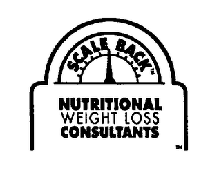 SCALE BACK NUTRITIONAL WEIGHT LOSS CONSULTANTS logo