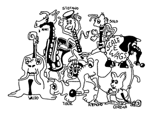 SCALE E WAGS MIMI STEFANO SOLO WALDO TIBOR RAYMOND CORELLA logo