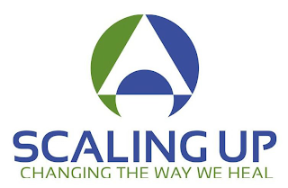 SCALING UP CHANGING THE WAY WE HEAL logo