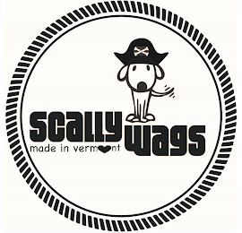 SCALLY WAGS MADE IN VERMONT logo