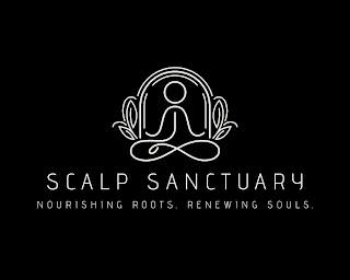 SCALP SANCTUARY NOURISHING ROOTS RENEWING SOULS logo