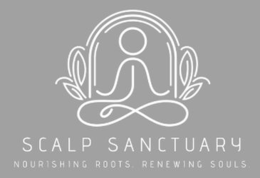 SCALP SANCTUARY NOURISHING ROOTS. RENEWING SOULS. logo