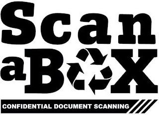 SCAN A BOX CONFIDENTIAL DOCUMENT SCANNING logo