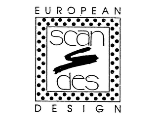 SCAN DES S EUROPEAN DESIGN logo