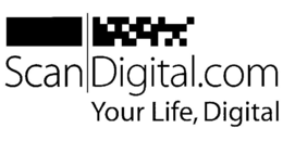 SCAN DIGITAL.COM YOUR LIFE, DIGITAL logo