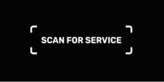 SCAN FOR SERVICE logo