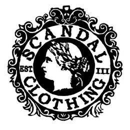 SCANDAL CLOTHING EST. III logo