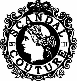 SCANDAL COUTURE EST III logo