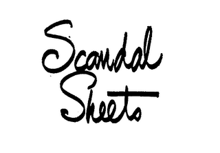 SCANDAL SHEETS logo