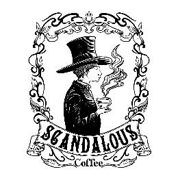 SCANDALOUS COFFEE logo
