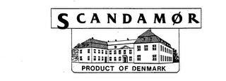 SCANDAMOR PRODUCT OF DENMARK logo