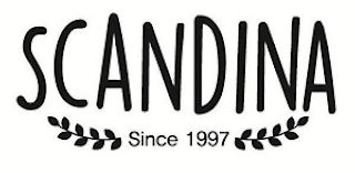SCANDINA SINCE 1997 logo