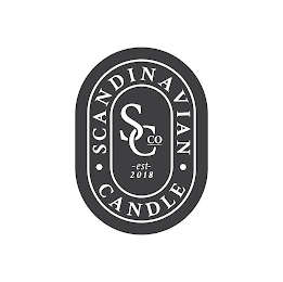 SCANDINAVIAN CANDLE CO SC -EST 2018- logo