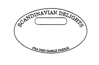 SCANDINAVIAN DELIGHTS FRA DEN GAMLE FABRIK logo