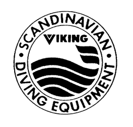 SCANDINAVIAN DIVING EQUIPMENT VIKING logo
