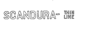 SCANDURA-THIN LINE logo