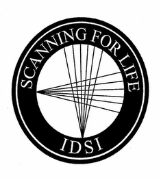 SCANNING FOR LIFE IDSI logo