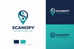 SCANOPY YOUR COMMUNITY. LIVE. logo