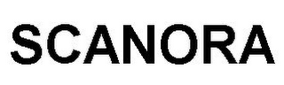 SCANORA logo