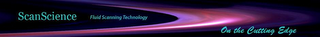 SCANSCIENCE FLUID SCANNING TECHNOLOGY ON THE CUTTING EDGE logo