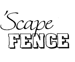 'SCAPE FENCE logo