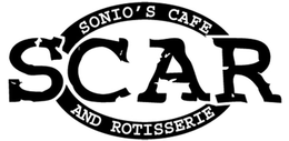 SCAR SONIO'S CAFE AND ROTISSERIE logo