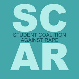 SCAR STUDENT COALITION AGAINST RAPE logo