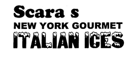 SCARA'S NEW YORK GOURMET ITALIAN ICES logo