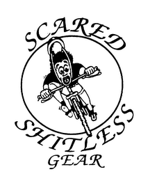 SCARED SHITLESS GEAR logo
