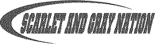 SCARLET AND GRAY NATION logo
