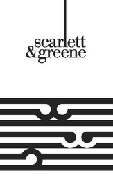 SCARLETT & GREENE. logo