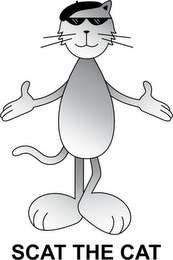 SCAT THE CAT logo