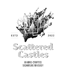 SCATTERED CASTLES ESTD 2022 A HAND-CRAFTED SIGNATURE WHISKEY logo