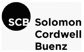SCB SOLOMON CORDWELL BUENZ logo