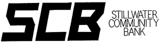 SCB STILLWATER COMMUNITY BANK logo