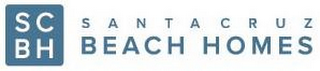 SCBH SANTA CRUZ BEACH HOMES logo
