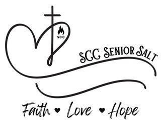 SCC SCC SENIOR SALT FAITH LOVE HOPE logo