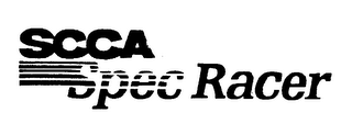 SCCA SPEC RACER logo