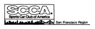 SCCA. SPORTS CAR CLUB OF AMERICA SAN FRANCISCO REGION logo