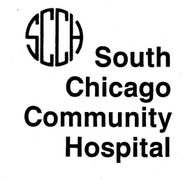 SCCH SOUTH CHICAGO COMMUNITY HOSPITAL logo