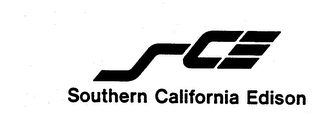 SCE SOUTHERN CALIFORNIA EDISON logo