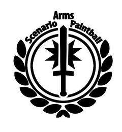 SCENARIO ARMS PAINTBALL logo