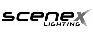 SCENEX LIGHTING logo