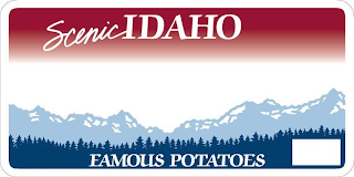 SCENIC IDAHO FAMOUS POTATOES logo