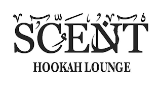 SCENT HOOKAH LOUNGE logo