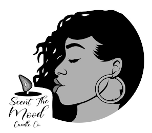 SCENT THE MOOD CANDLE CO. logo